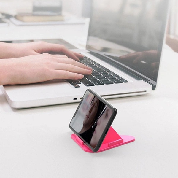 4640 Universal Portable Three-Sided Pyramid Shape Mobile Holder Stand