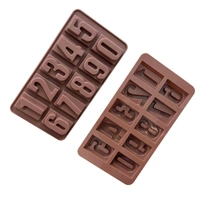 4735 Silicone Number Shape Chocolate Mould for Birthday Cake Decoration (1Pc Only)