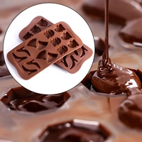 4736 14 Cavity Purse Sandle Heel Sandal Chocolate Mould (1Pc Only)