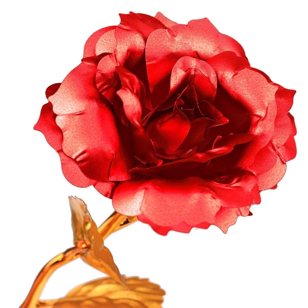 4809 24k Gold Rose,Gold Foil Plated Rose with LOVE Stand and Gift Box for Anniversary,Birthday,Wedding,Thanks giving