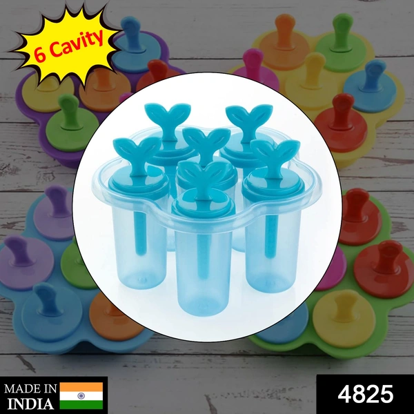 4825 6 Cavity Ice Candy Maker widely used for making various types of ice candies and all etc.