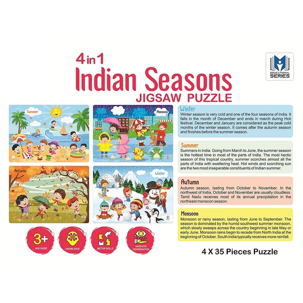 4826 4 In 1 Jigsaw Puzzle Used By Kids And Children’s For Playing Purposes.