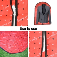 6021 Men s Coat Blazer Cover Foldover Breathable Garment Bag Suit Cover