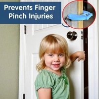 6039 Child Safety Protection Baby Safety Cute Animal Security Card Door Stopper (2PC Set)