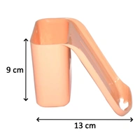 6090 Multipurpose Mobile Plastic Stand Wall Mounted (Pack of 2Pcs)