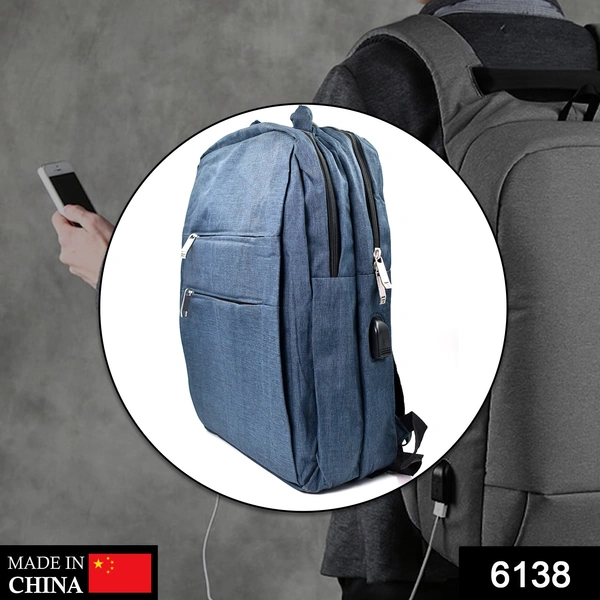 6138 USB Point Laptop Bag used widely in all kinds of official purposes as a laptop holder and cover and make s the laptop safe and secure.