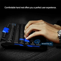 6158 Wireless Keyboard M Set Used In Computers For Working And Gaming Etc.