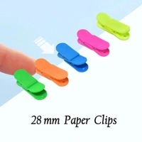 6169 10Pc 28Mm Paper Clips Used For Holding Paper And File.