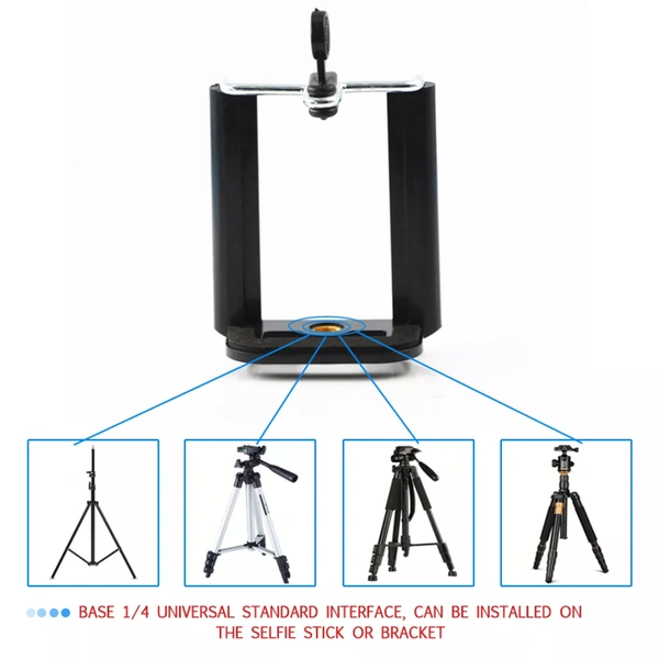 7338 Mobile Holder Attachment For Selfie Stick and Mobile Tripods