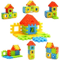 8038  Blocks House Multi Color Building Blocks with Smooth Rounded Edges (110Pc Set)