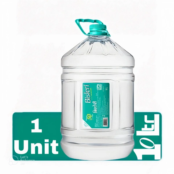 Bisleri Water (10Ltr.) 1pc. [Use & Throw Can]