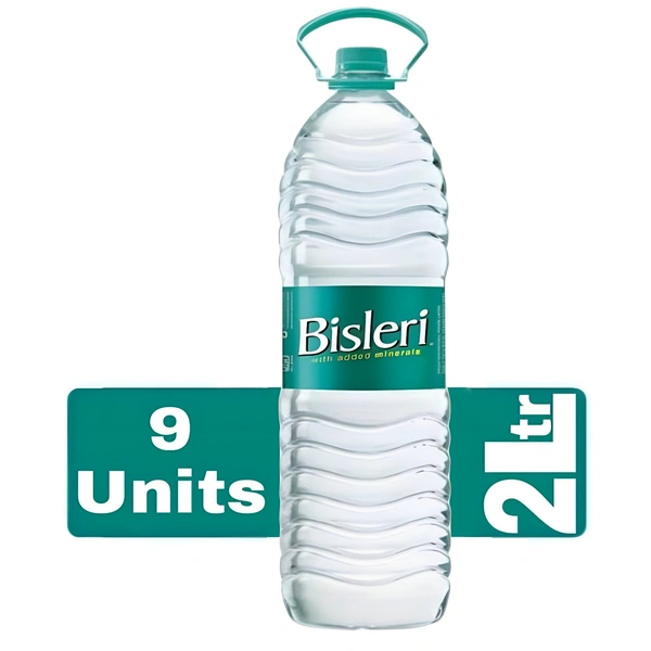 Bisleri Water (2Ltr.) - 9 Bottles