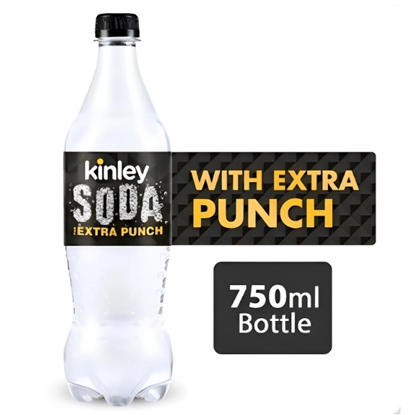 Kinley Soda (750mL) - 24 Bottles