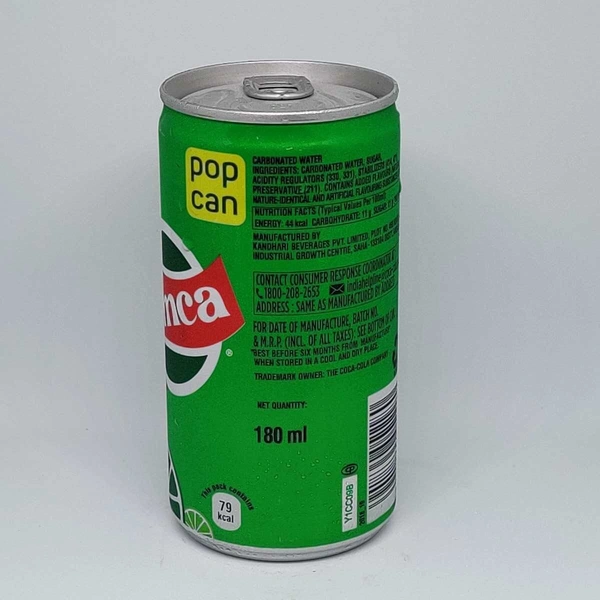 Limca Can (180Ml)  - 6 Cans