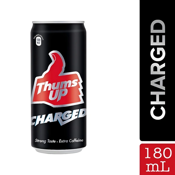 Thums Up Charged Can (180Ml) - 6 Cans