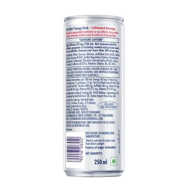 Red Bull (250Ml) [Each Unit Have MRP:₹125] - 24 Cans