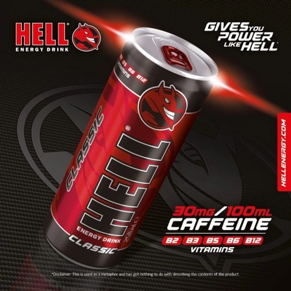 Hell (250Ml) [Pack Of 24 Cans] - 24 Cans