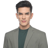 Lenskart Transparent Full Rim Rectangle - Owndays Clear Vision