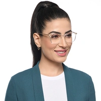 Lenskart Transparent Full Rim Rectangle - Owndays Clear Vision