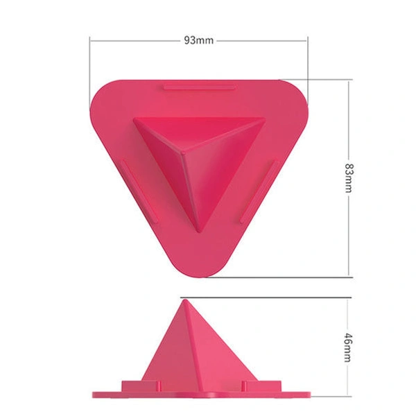 Pyramid Mobile Stand with 3 Different Inclined Angles - 1 Pc