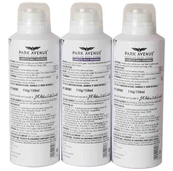 PARK AVENUE DEODORANT 450ML