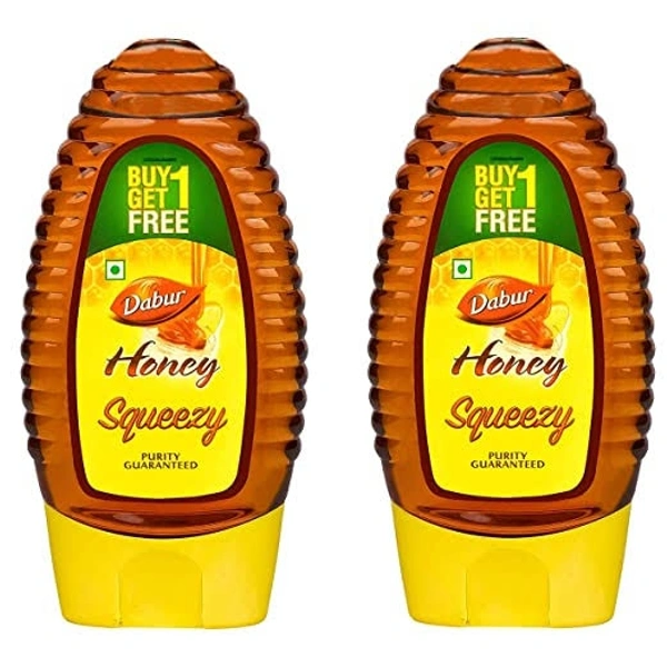 DABUR SQUEEZY HONEY 225GM+225GM (1+1)