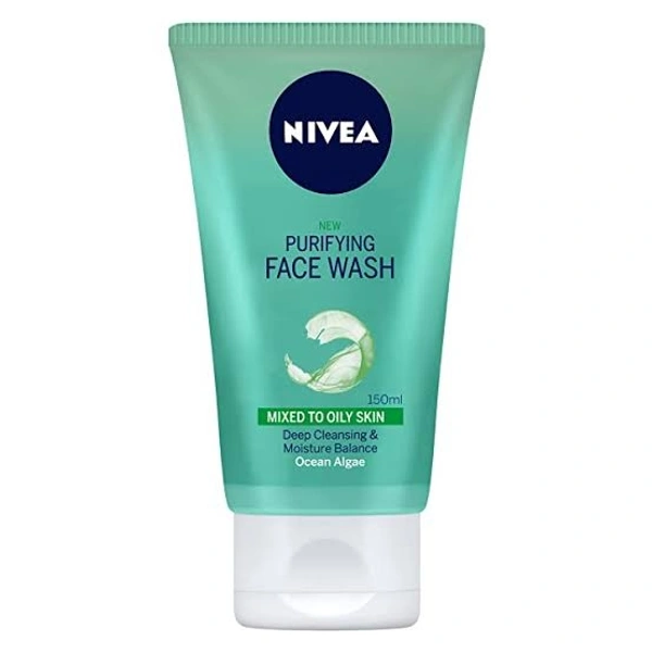 NIVEA PURIFYING OILY SKIN FACE WASH  - 150ML