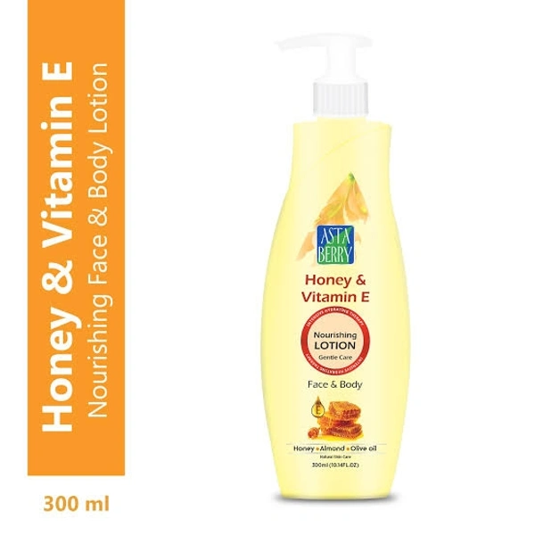 ASTA BERRY HONEY AND VITAMIN E BODY LOTION - 300 ML