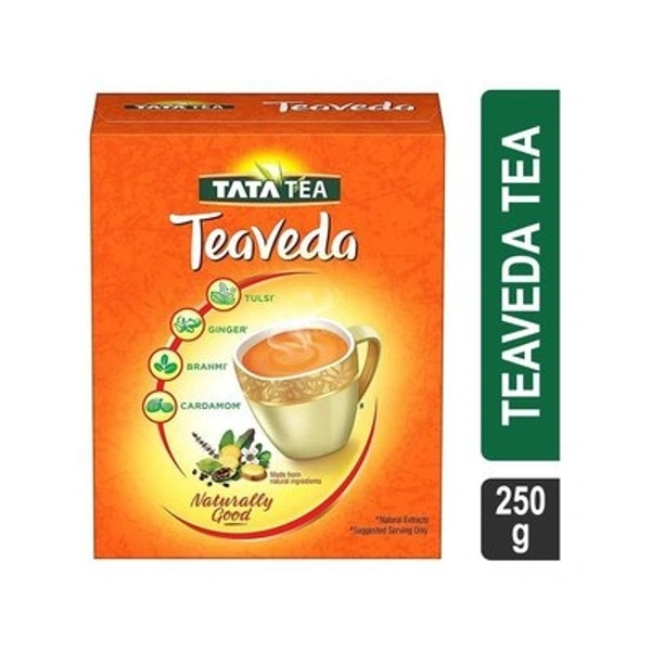 TATA TEA TEAVEDA NATURALLY GOOD - 250GM
