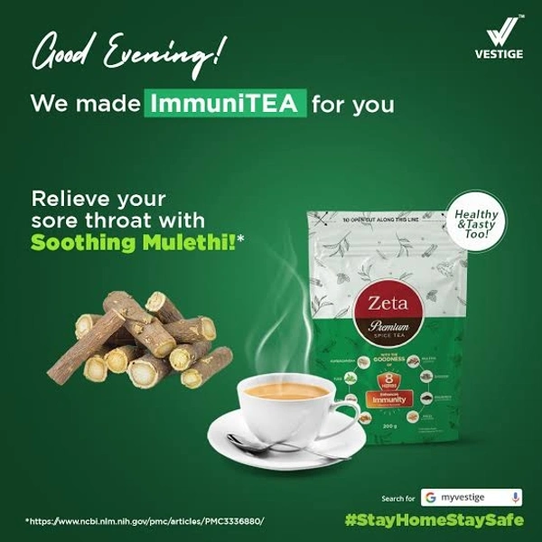VESTIGE ZETA PREMIUM IMMUNITY TEA - 200GM