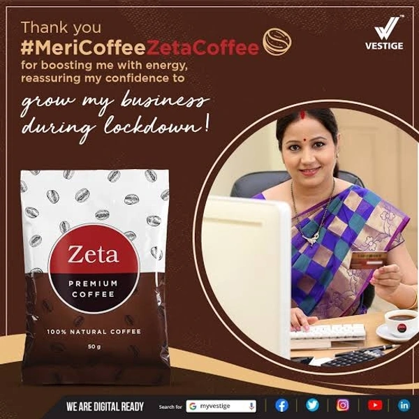 ZETA COFFEE (PREMIUM COFFEE) - 50GM