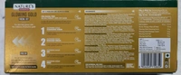 NATURE'S ESSENCE GLOWING GOLD FACIAL KIT WITH DE-TAN THERAPY WIPE OFF MASK - 3 USE