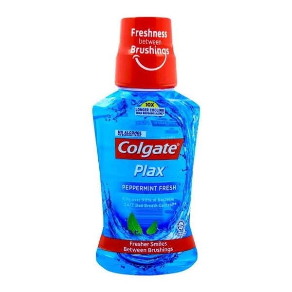 COLGATE PLAX PEPPERMINT FRESH - 500ML, 05/2023