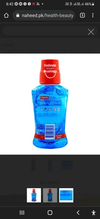COLGATE PLAX PEPPERMINT FRESH - 500ML, 05/2023