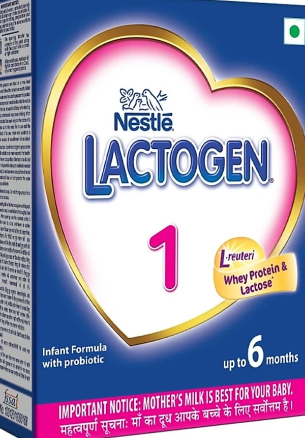 NESTLE LACTOGEN INFANT FORMULA STAGE 1 - DECEMBER 2022, 400GM