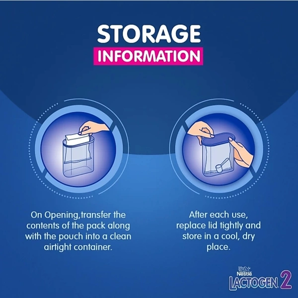 NESTLE LACTOGEN FOLLOW UP FORMULA STAGE 2 - SEPTEMBER 2022, 400GM