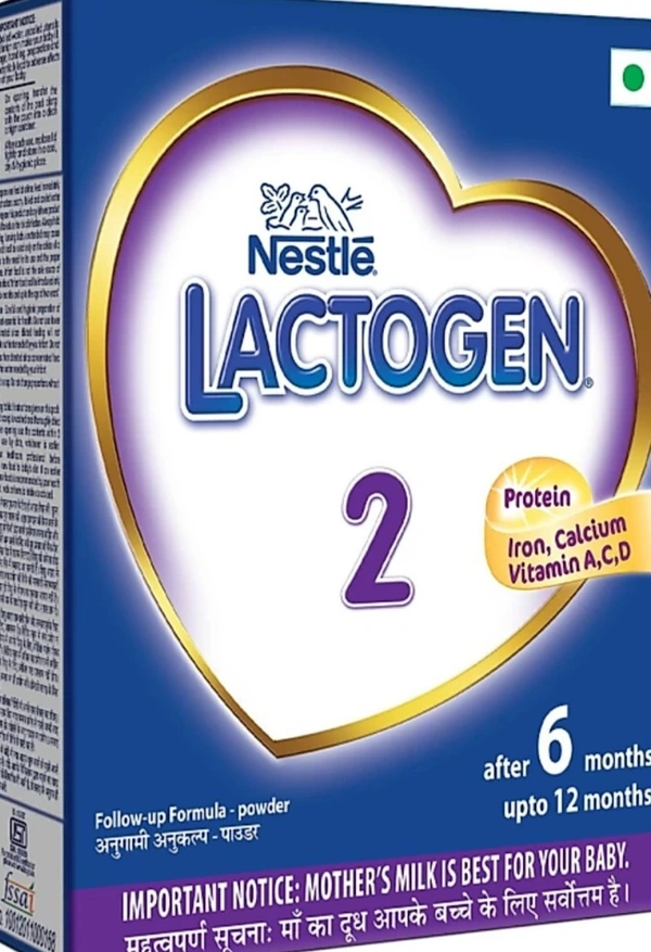NESTLE LACTOGEN FOLLOW UP FORMULA STAGE 2 - SEPTEMBER 2022, 400GM