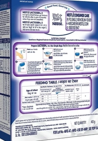 NESTLE LACTOGEN FOLLOW UP FORMULA STAGE 2 - SEPTEMBER 2022, 400GM