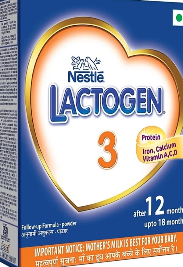 NETSLE LACTOGEN FOLLOW UP FORMULA STAGE 3 - NOVEMBER 2022, 400GM