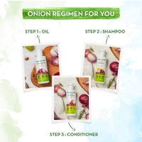 Mamaearth Onion Hair Fall Shampoo for Hair Growth & Hair Fall Control, with Onion Oil & Plant Keratin 250ml - 250ML