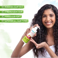 Mamaearth Onion Hair Fall Shampoo for Hair Growth & Hair Fall Control, with Onion Oil & Plant Keratin 250ml - 250ML