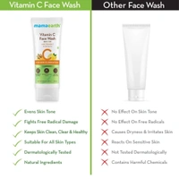 Mamaearth Vitamin C Face Wash with Vitamin C and Turmeric for Skin Illumination - 100ml - 100ML