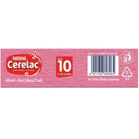 Nestle CERELAC Baby Cereal with Milk, Wheat-Rice Mixed Fruit – From 10 Months - JULY 2022, 300GM