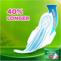 WHISPER ULTRA SANITARY PAD XL WITH WINGS - 15N