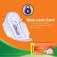 WHISPER CHOICE REGULAR SANITARY PAD  - 20N