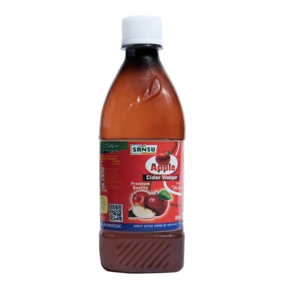 SANSU APPLE VINEGAR (सेब का सिरका)  - 500ML, 09/2023