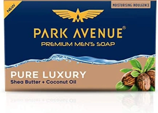 PARK AVENUE PURE LUXURY WITH SHEA BUTTER AND COCONUT OIL SOAP - 125GM