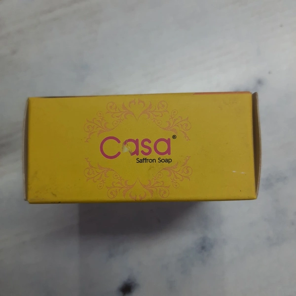 CASA SAFRON SOAP FOR GLOWING SKIN - 75GM
