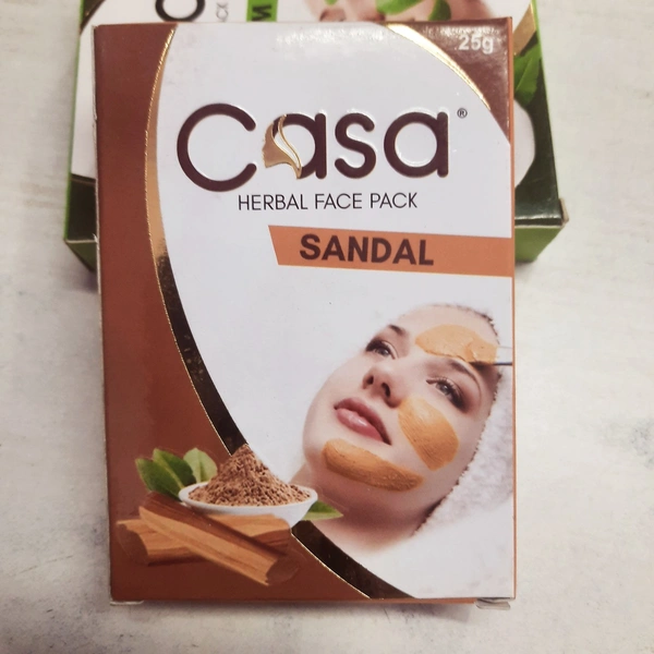 CASA HERBAL FACE PACK( SANDAL) - 03/2023, 25GM