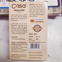 CASA MULTANI MITTI POWDER - 05/2026, 100Gm